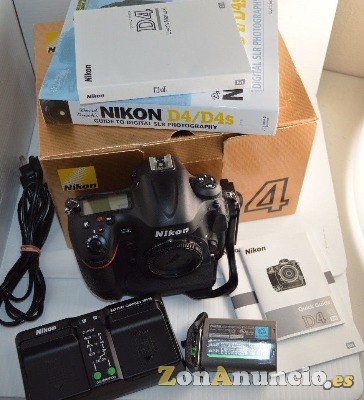 Cámara réflex digital Nikon D4 16.2MP